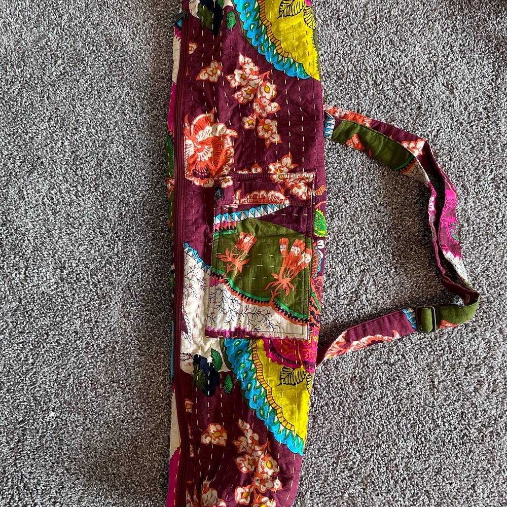 Prana Yoga Mat Bag with Strap and Pocket